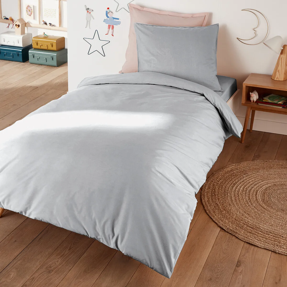 Drap Housse Enfant En Percale De Coton, 80 Fils, Scénario — vue 3