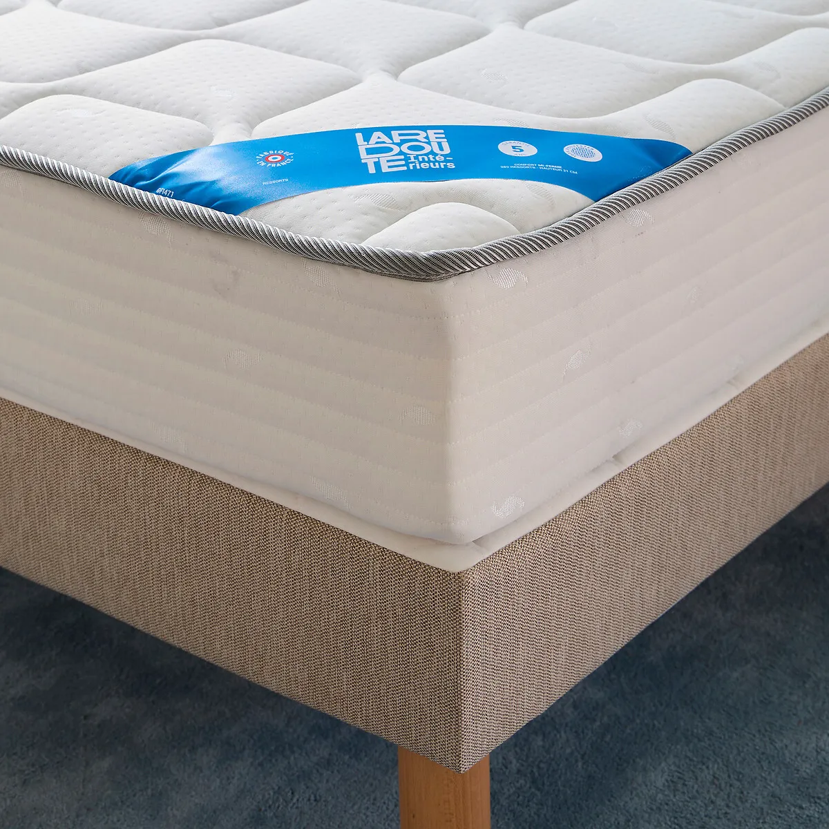Matelas 406 Ressorts, Soutien Ferme, Accueil Moelleux — vue 3