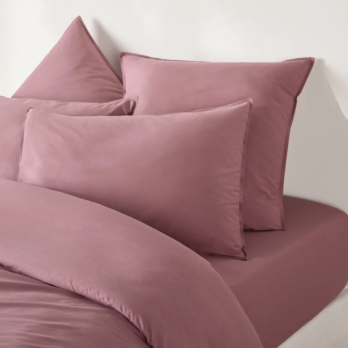 Drap Housse Uni Coton Lavé Bonnet 30cm, Scenario — vue 3