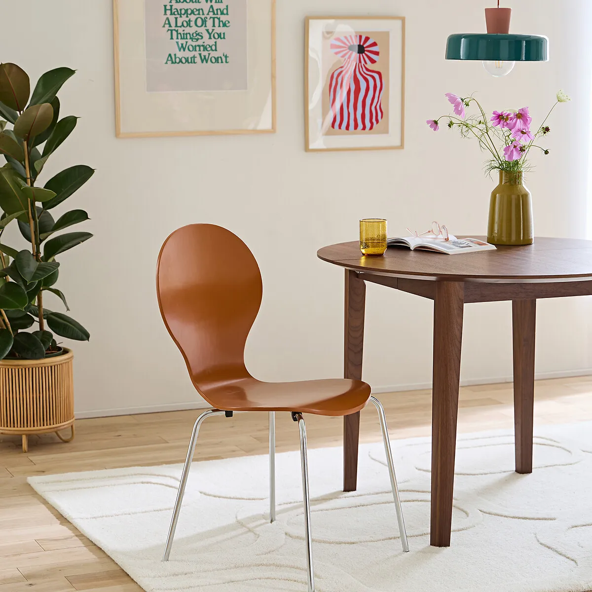 Lot De 2 Chaises Empilables, Lenon — vue 3