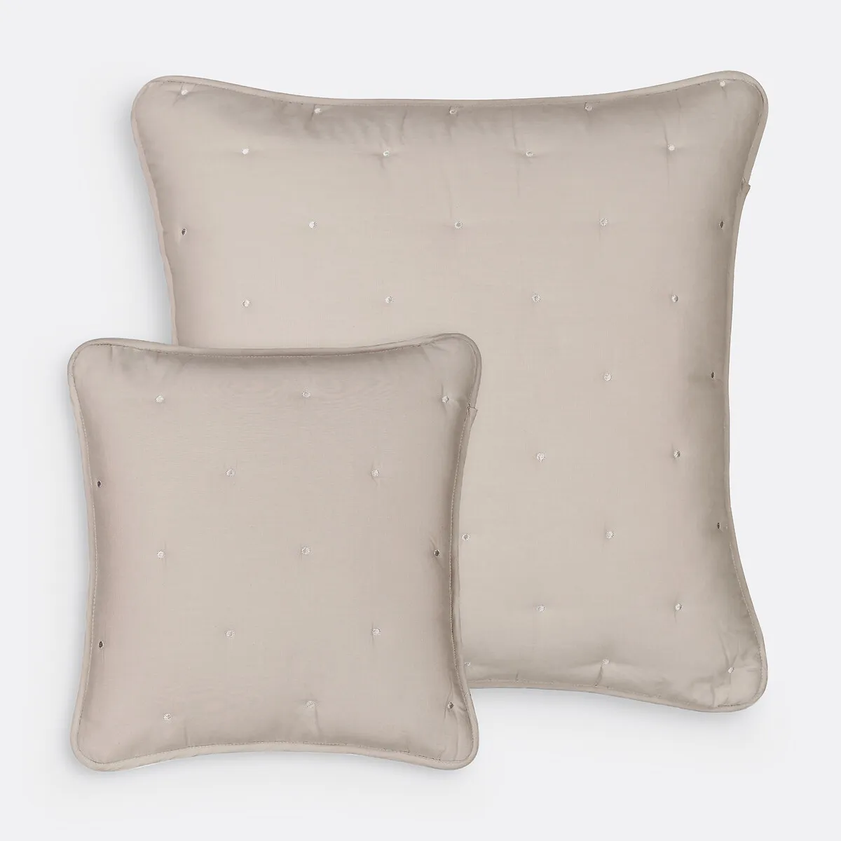 Housse De Coussin Matelassé Coton Carrée, Aéri