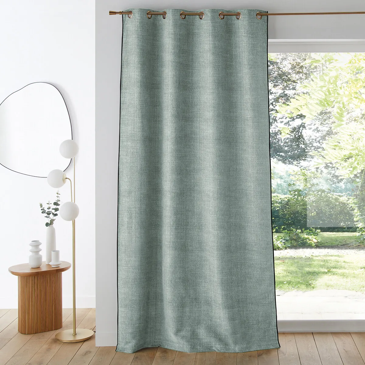 Rideau Œillets Effet Chenille, Figuera