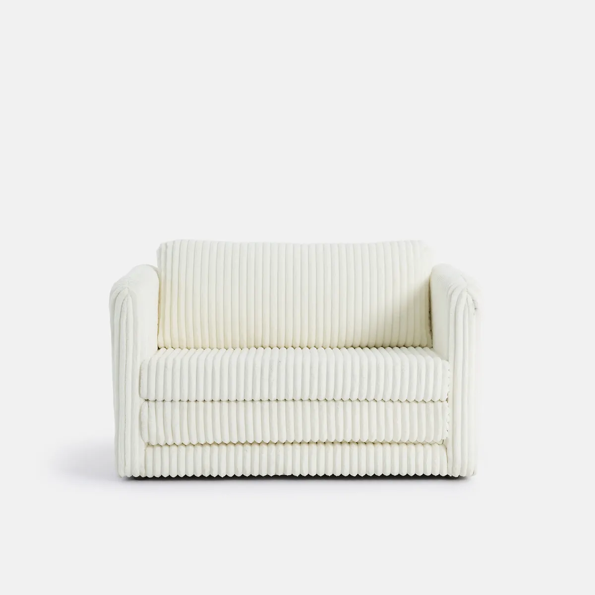 Banquette-lit Velours Grosses Côtes XL, Hazel