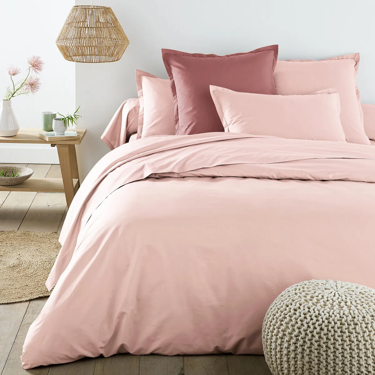 Taie De Traversin En Percale De Coton, 80 Fils, Scenario — vue 3