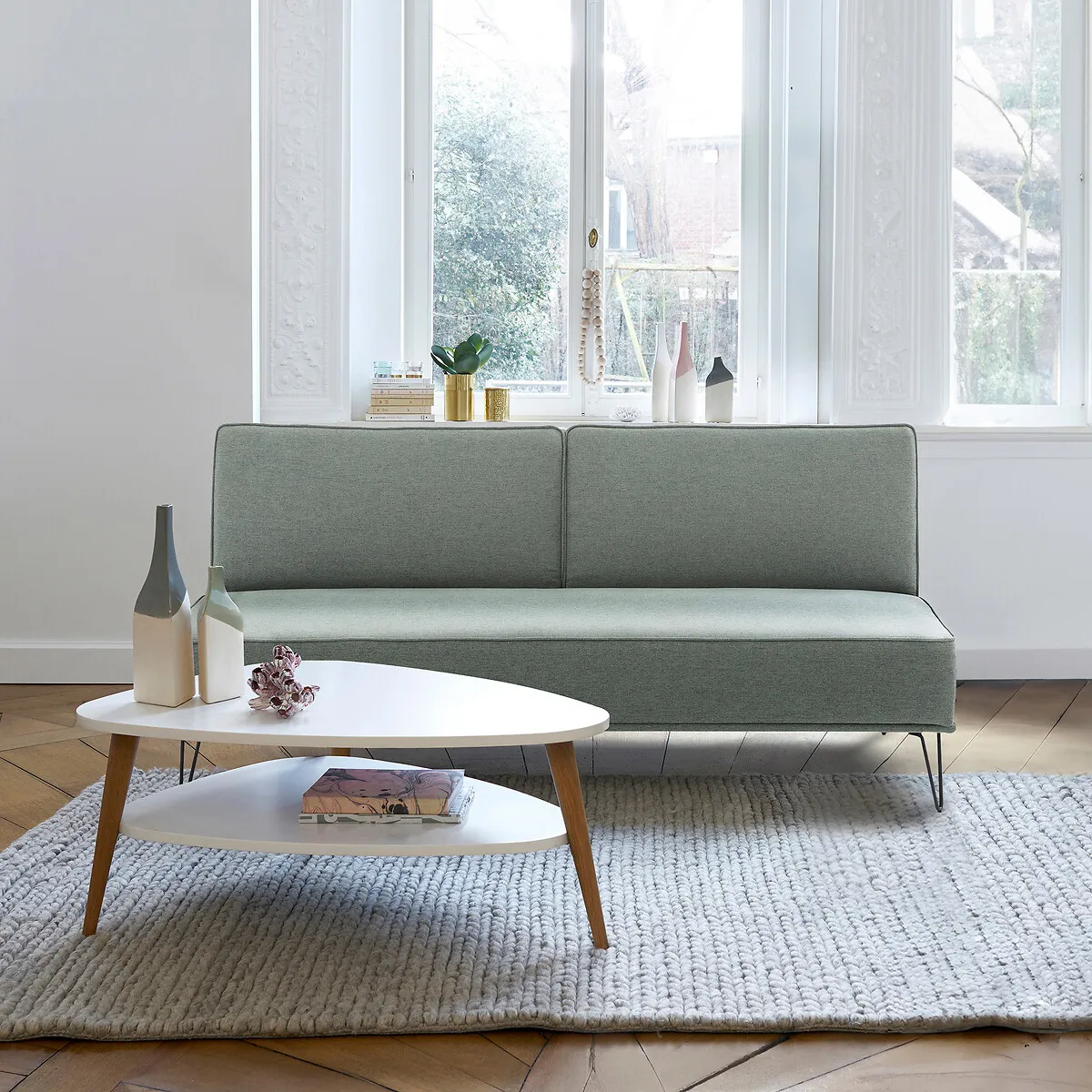 Banquette Convertible, Polyester, Vees — vue 3