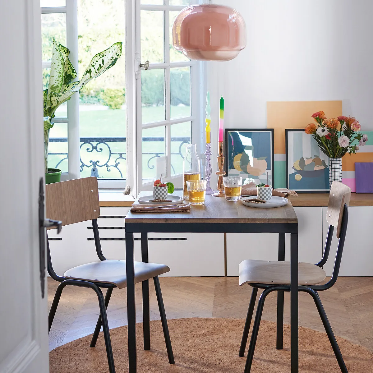 Lot De 2 Chaises D'écolier Empilables, Hiba — vue 3