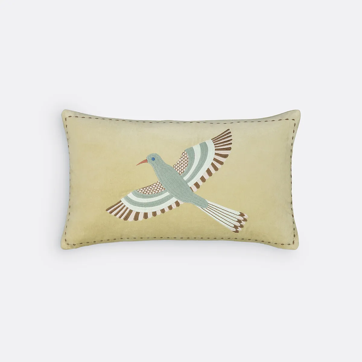 Housse De Coussin Rectangulaire En Velours, Afti
