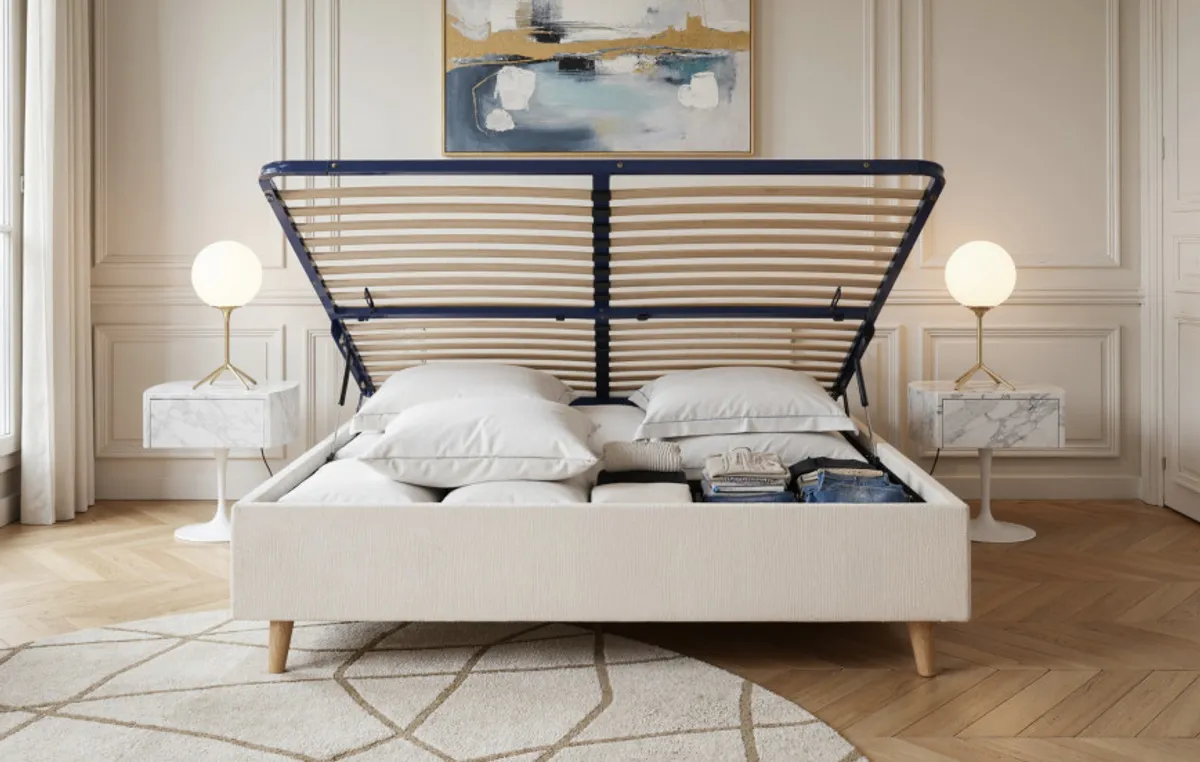 Sommier coffre Prestige — Naturel — vue 5