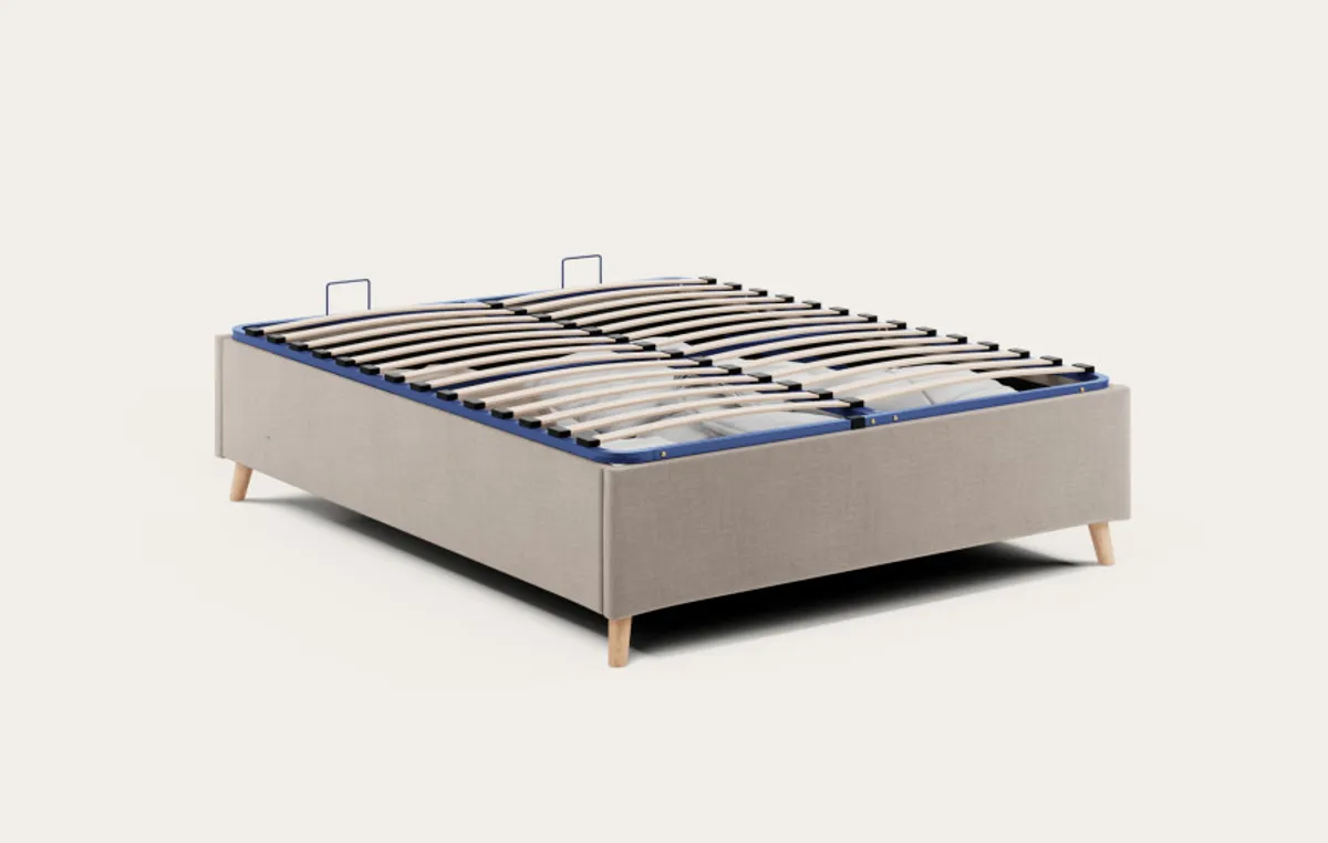 Sommier coffre Prestige — Gris taupe — vue 3