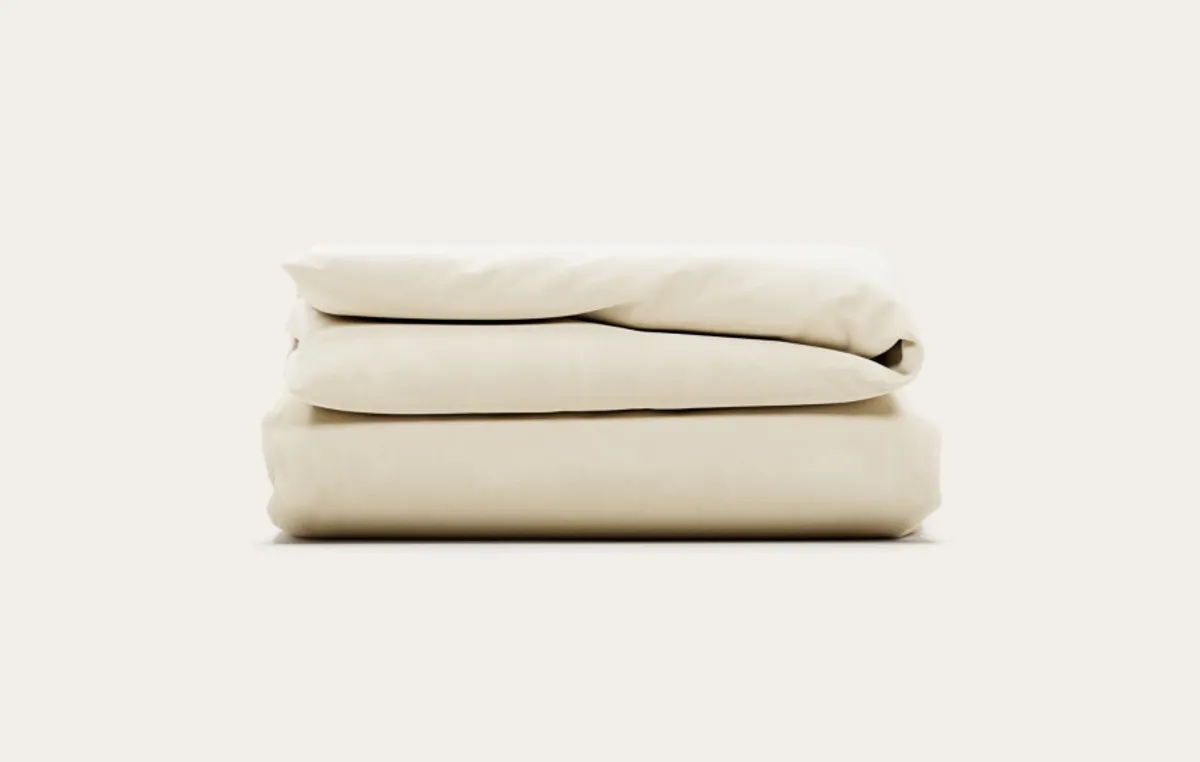 Housse de couette en Percale de coton — Naturel — vue 3