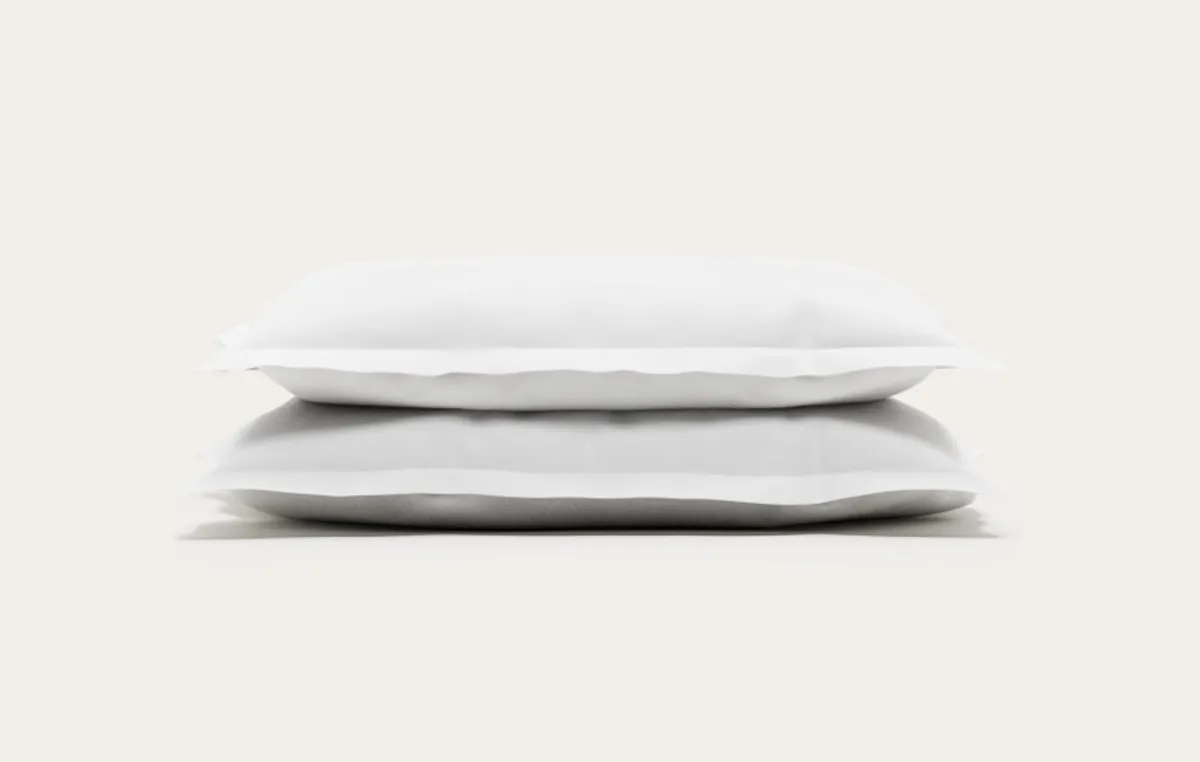 Taie d'oreiller en Percale de coton — Mousse