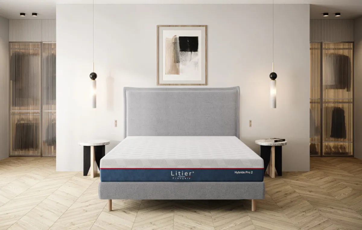Lit Cocoon — Gris clair — vue 5