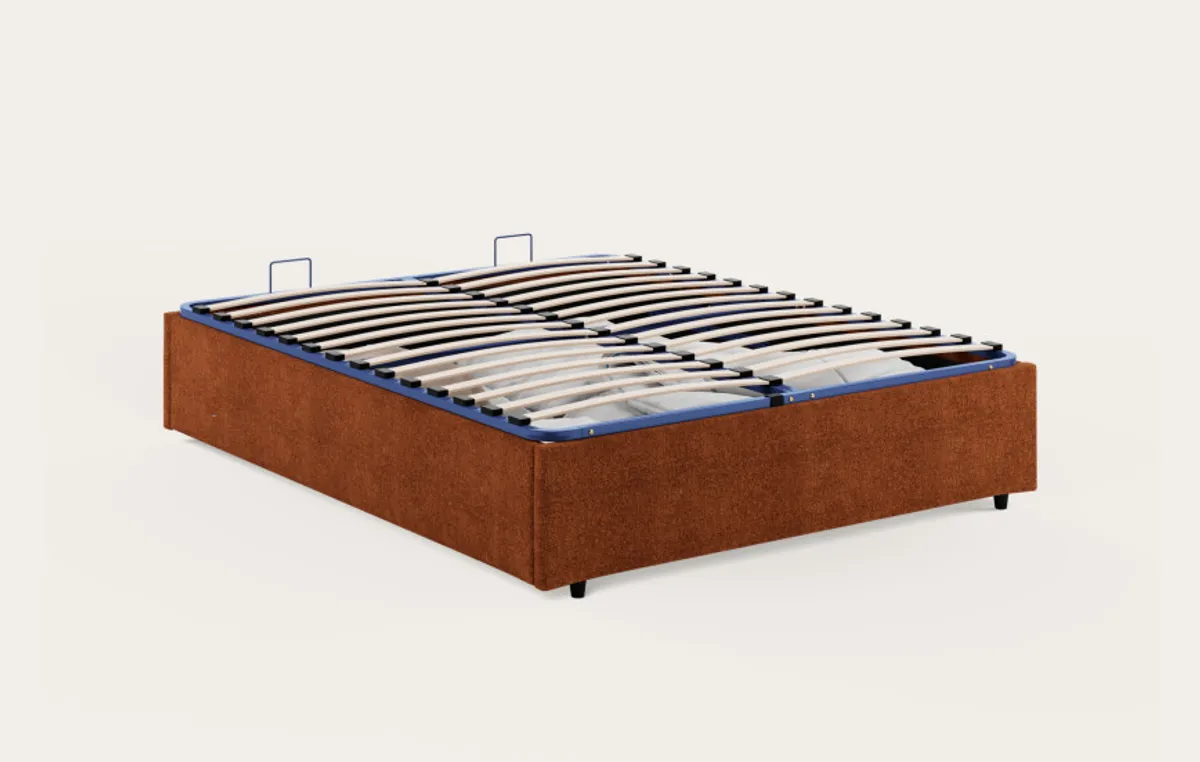Sommier coffre — Terracotta — vue 3