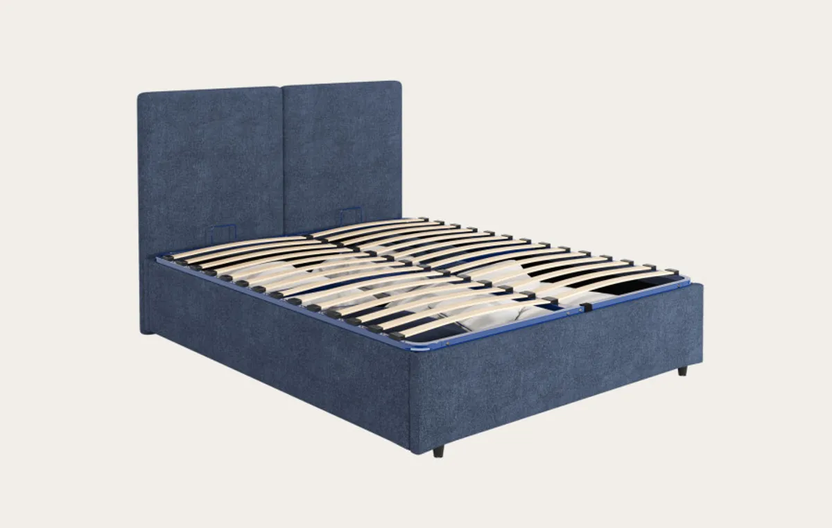 Lit coffre Impérial — Bleu marine — vue 3