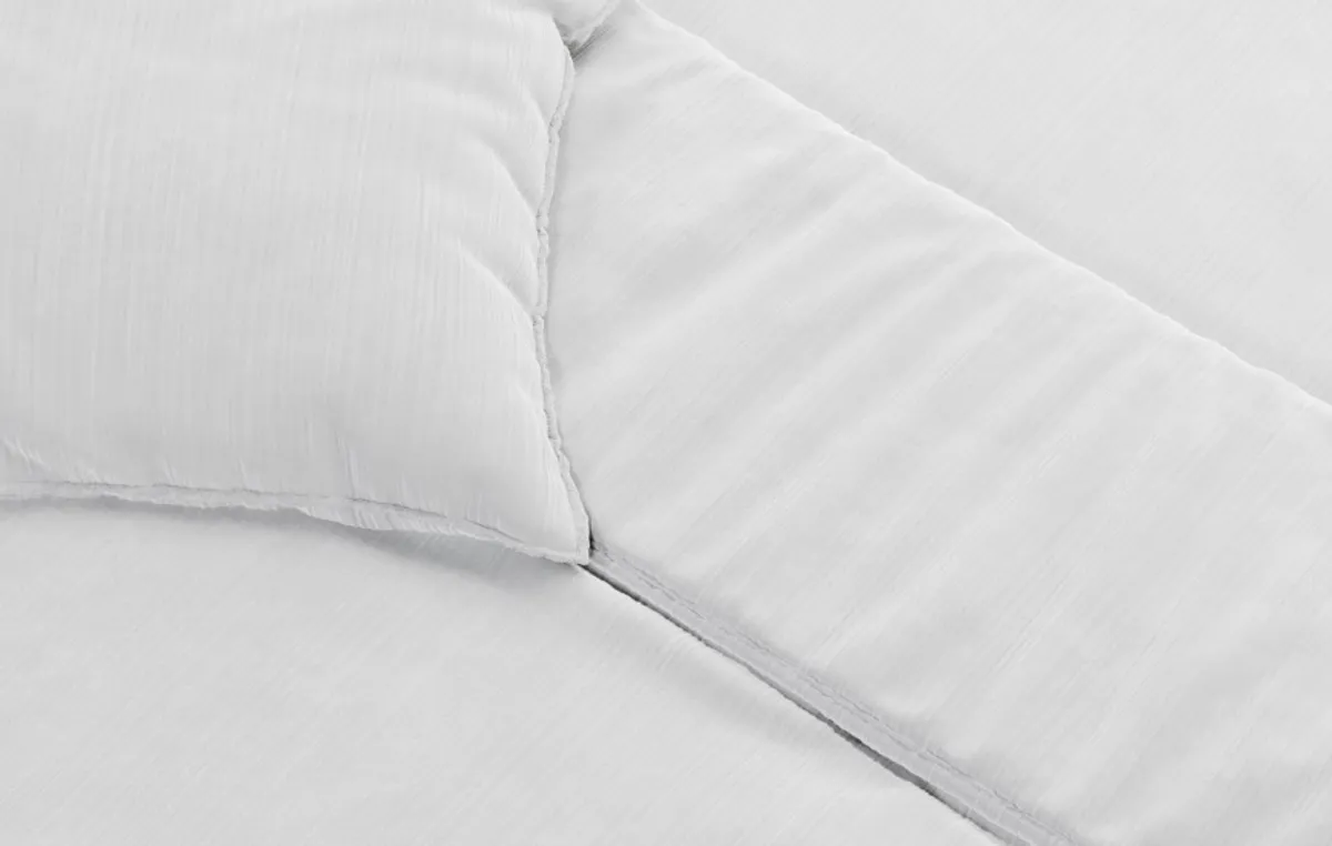 Drap housse percale de coton bio — Blanc — vue 4
