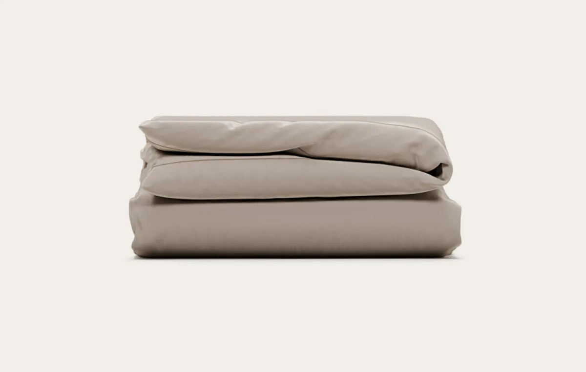 Housse de couette en Percale de coton bio — Lin — vue 3