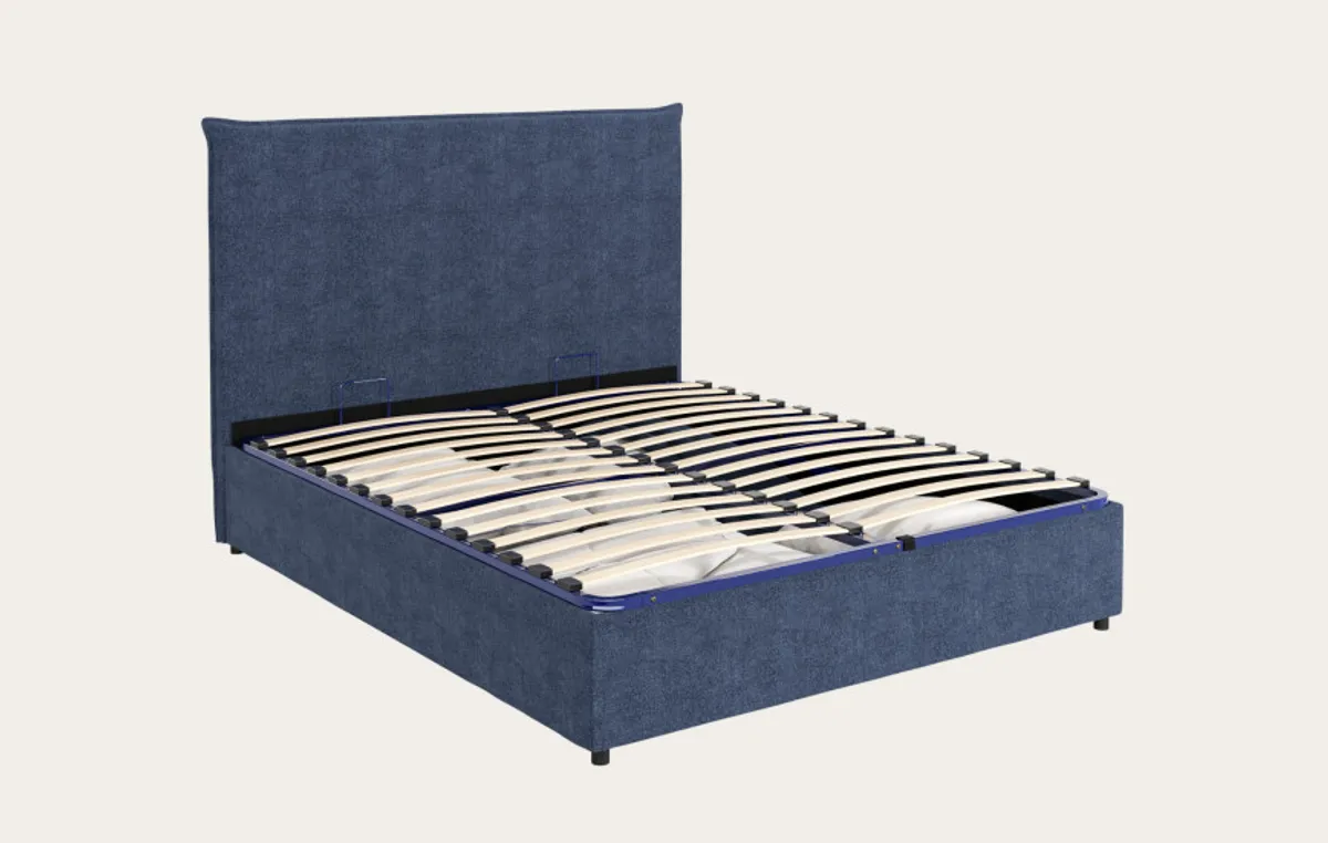 Lit coffre Cocoon — Bleu marine — vue 3