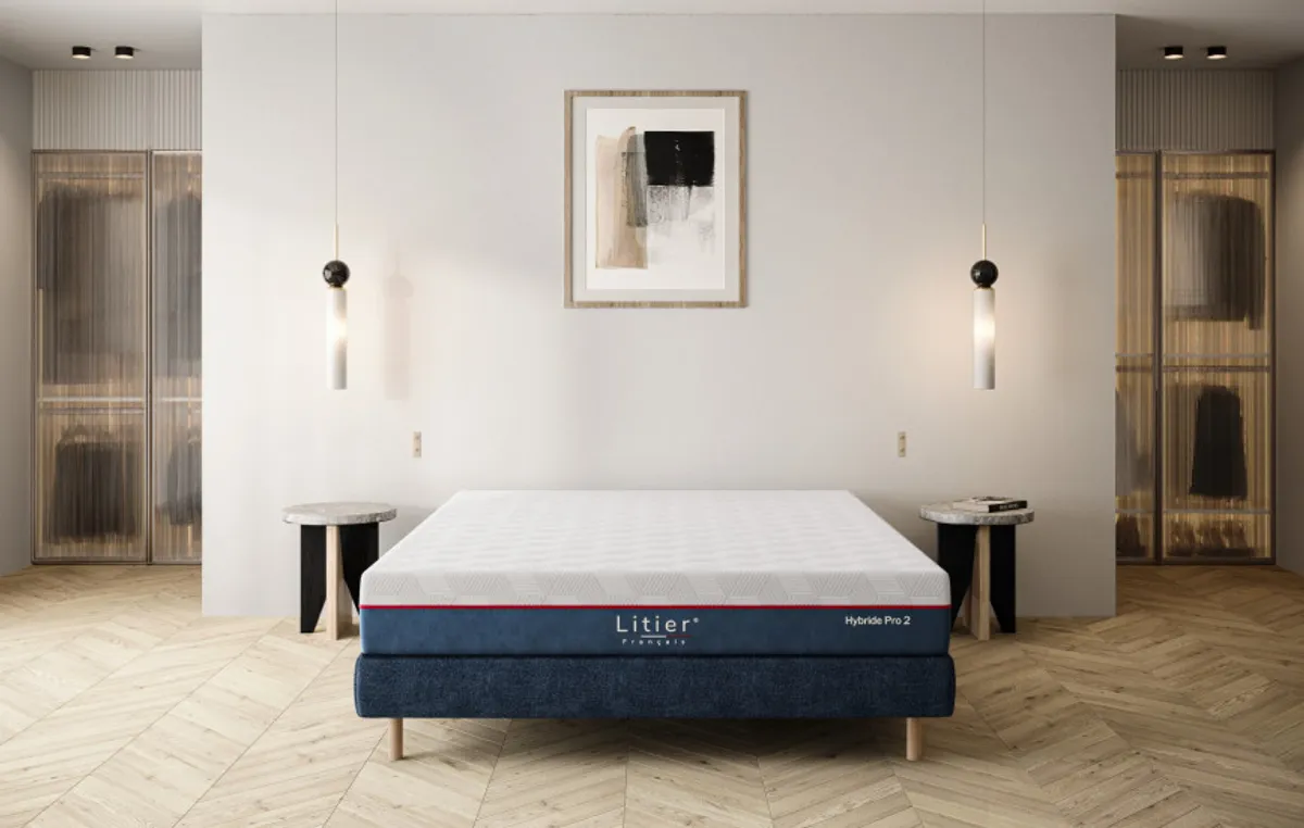 Sommier Litier Français — Bleu marine — vue 5