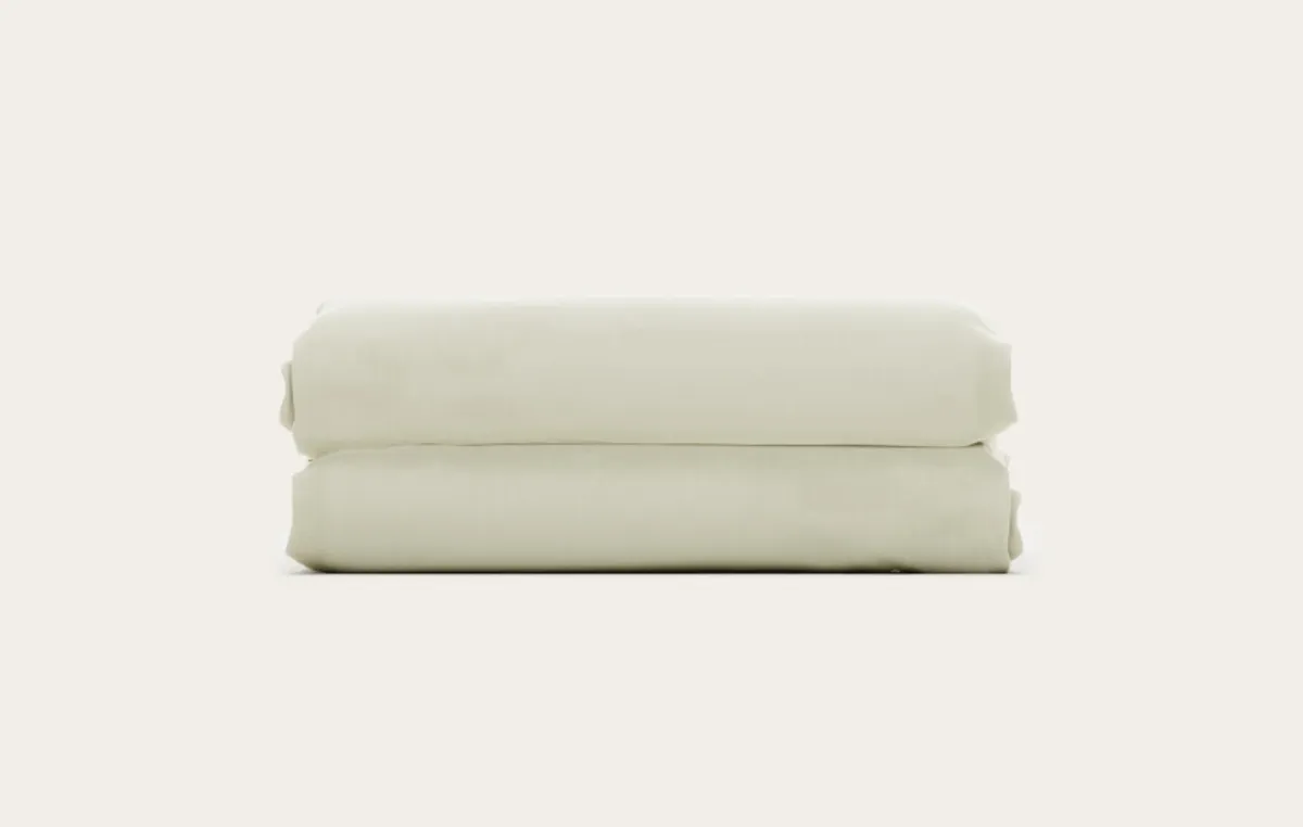 Drap housse percale de coton — Mousse — vue 3