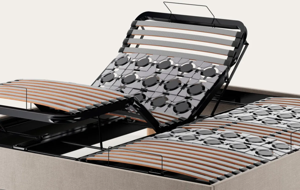 Sommier électrique — Gris taupe — vue 5