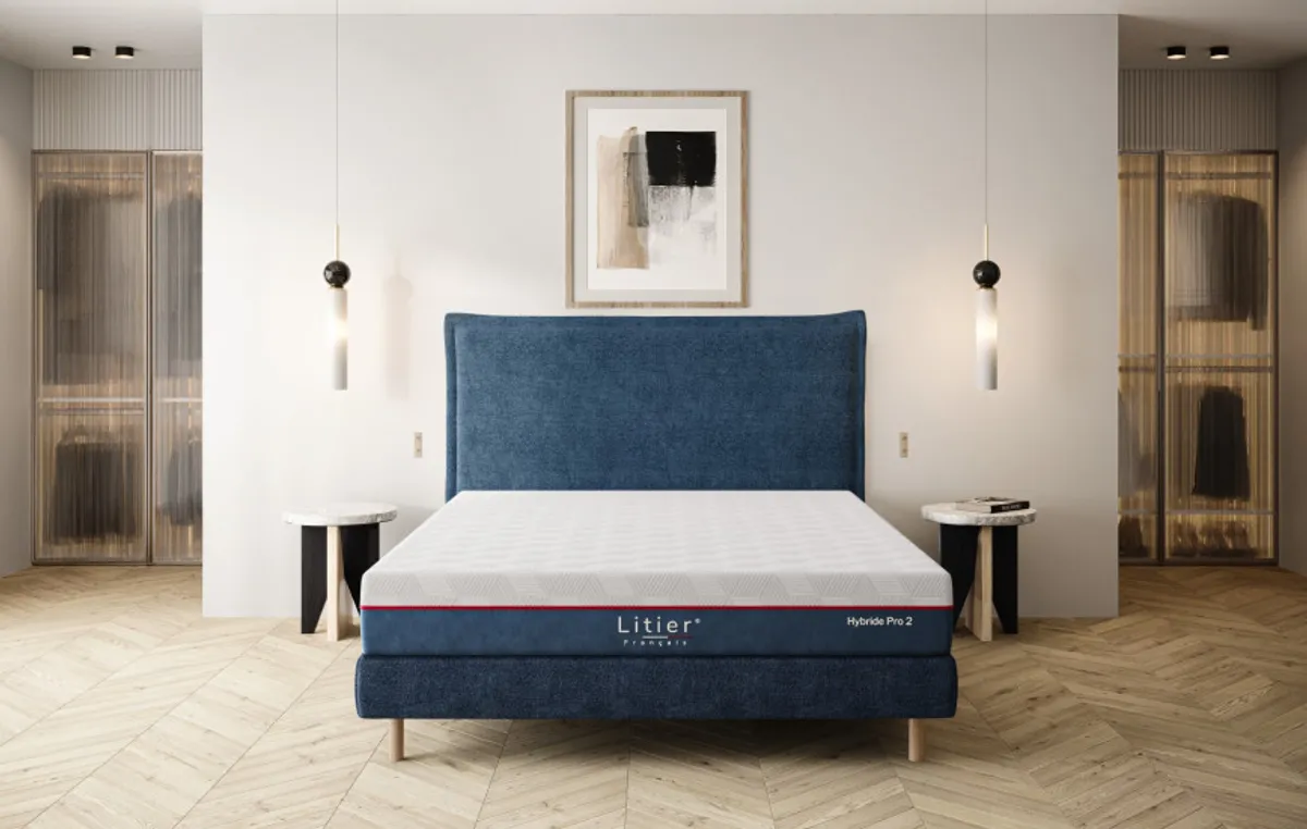 Lit Cocoon — Bleu marine — vue 6