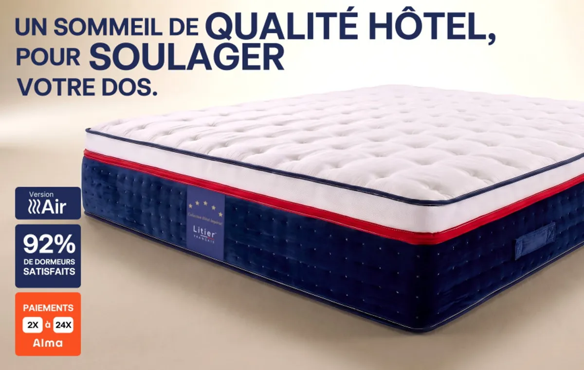 Matelas Pro Hôtel Impérial Air — vue 3