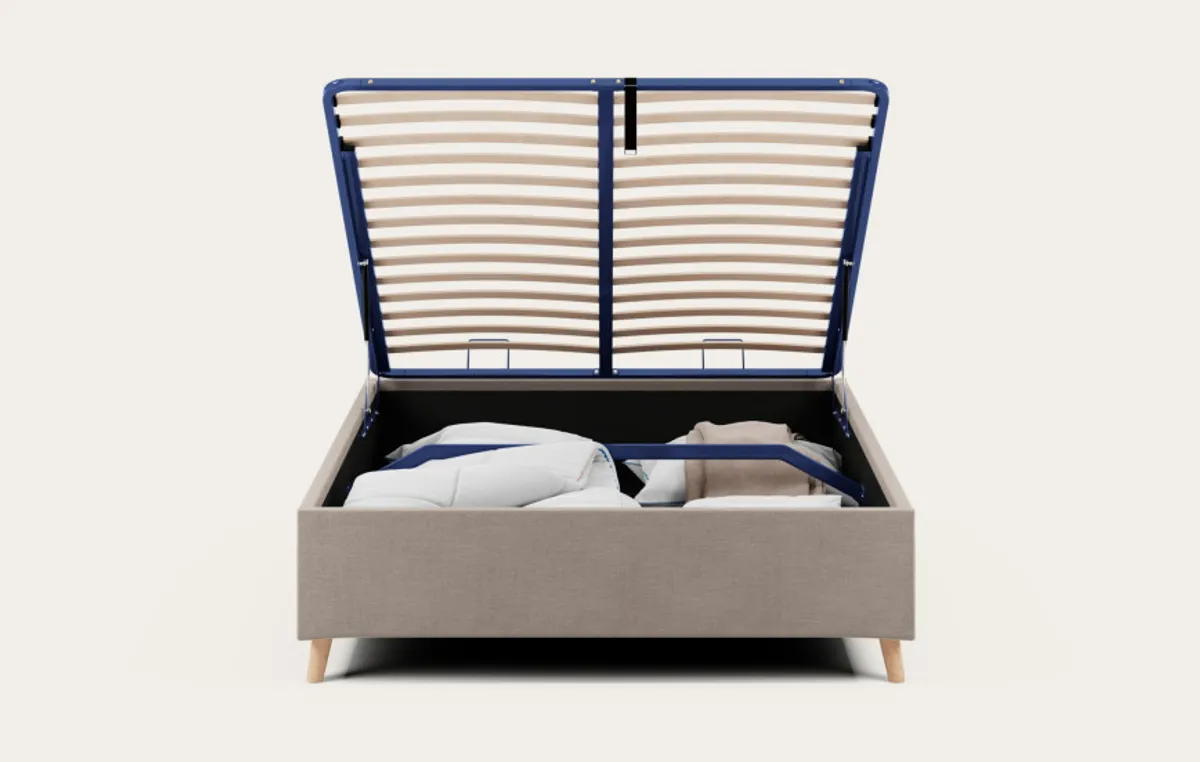 Sommier coffre Prestige — Gris taupe — vue 4